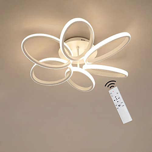 Plafonnier LED moderne télécommandé pour illuminer chaleureusement votre chambre