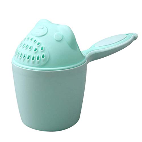 Rince Tête Bébé - Arrosoir de bain pour cheveux bébés enfants - Tasse gobelet de rinçage pour le shampoing - Accessoire douche bain Bain Rince-tête pour Bébé Shampooing Tasse Bain de Bébé (GN) Cover