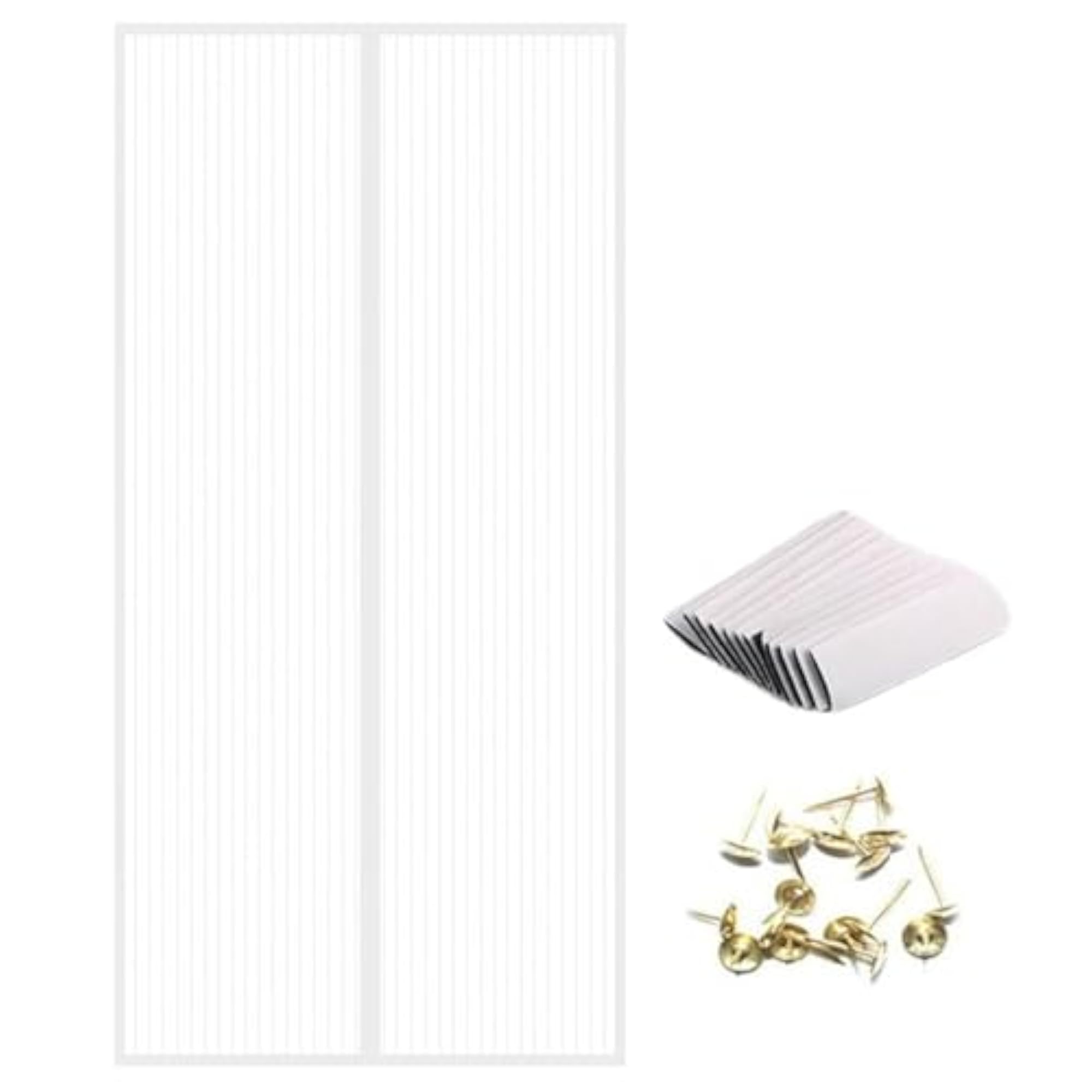 Magnetic Door Curtain Self Sealing Keeps Fly Out