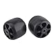 2 Stücke Traktor Mäher Anti Scalp 40, 44 & 48 Deck Rollrad für Kubota 76543-46250, 7655946250, R8300 für Oregon 72-323 Stens 210-108 3-7/8-Zoll von 4-Zoll