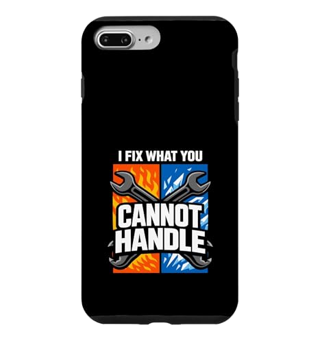 HVAC �Z�p�� HVAC Tech �g�[ ��p HVAC ���[�J�[ �X�}�z�P�[�X iPhone 7 Plus/8 Plus �p