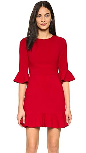 red mini Women Dress-image-11
