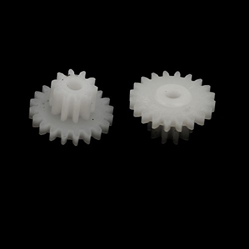 sourcing map 20 teeth model subjects motor gear wheel 2010-2b 20pcs