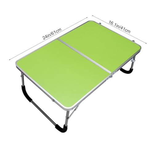 Table pliante légère alu 61x41 table de camping portable acier barbecue