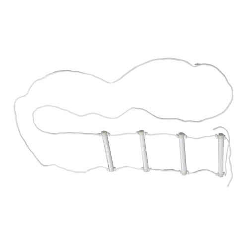 Strickleiter, Bettzugleiter, mit Eingebautem Licht, für ältere Menschen, Behinderte und Verletzte, Robust mit Großer Tragfähigkeit, Einfach zu Installieren