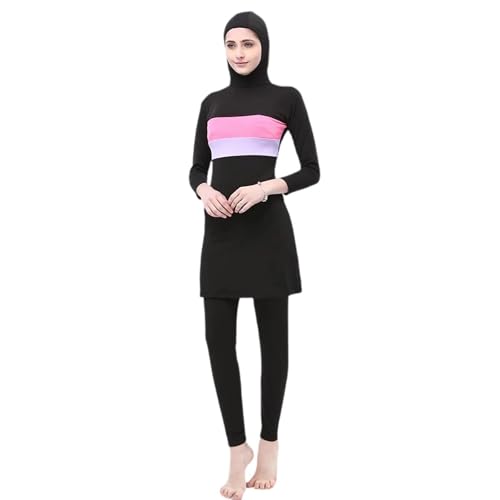 Maillot de bain gainant pour masquer les imperfections avec tankini manches longues jupe
