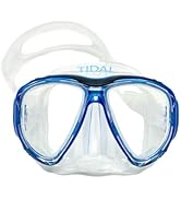 Tidal Mask - Advanced Anti Fog Diving Mask for Scuba Diving, Snorkeling, Free Diving and Swimming...