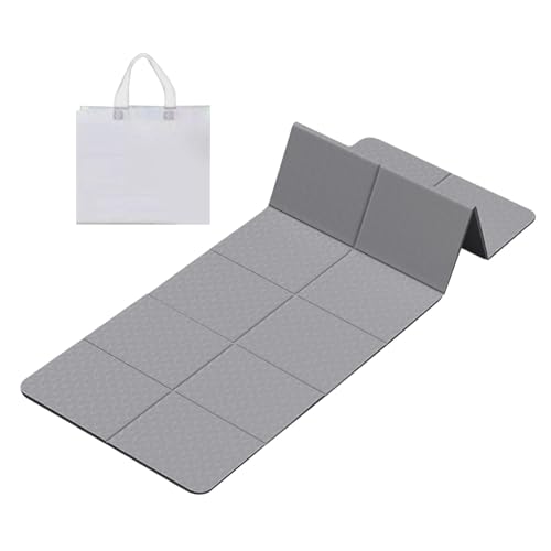 Tapis de yoga pliable de 6 mm imperméable avec sac pour entraînement