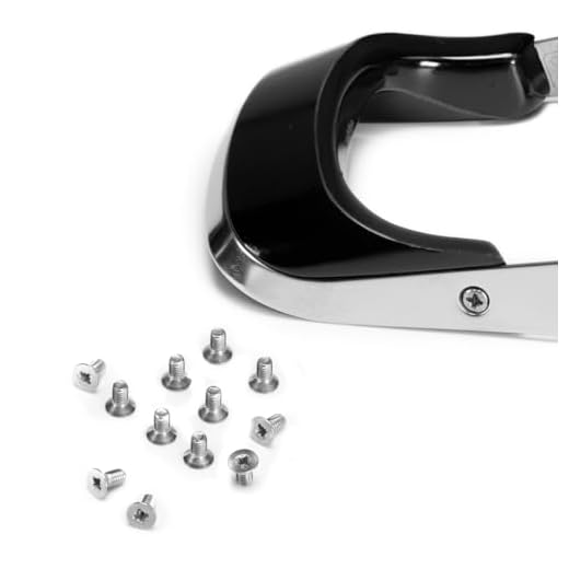 OPPAHA Set 12 Viti Speciali per Pentole AMC Serie 28 Star - Acciaio Inox - Filettatura Professionale - Ricambio Compatibile 100% - Prodotto in Italia - Facile Installazione