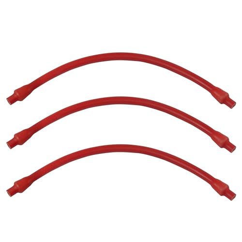 Lifeline 16'' Resistance Cables for Low Impact Strength Training and Greater Muscle Activation - 30lbs, Pink