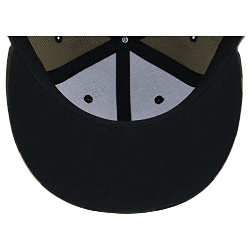 Image of Lids Blank Premium Full Court w /Colored Under Visor Fitted Cap