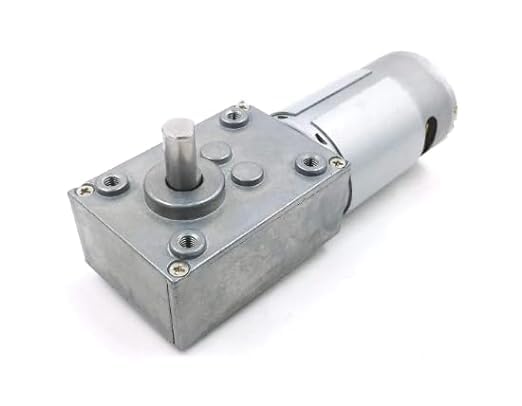 YUTH TRADING COMPANY Worm Gear Box Reduction Motor 12V 100rpm 22 kg-cm Torque - WGM5551212000-34K (B0CV14KFWV) Amazon Price History, Amazon Price Tracker