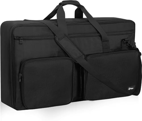 Image of GIG Master DJ Console & Controller Cover /Safety Case /Backpack for Pioneer DJ DDJ-GRV6, Heavy Padded Light Weight with Double Pocket (Black)