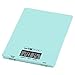 Clatronic KW 3626 waga kuchenna do 5 kg, ekstra płaska, szklana powierzchnia ważenia, funkcja tarowania, wyświetlacz LCD, miętowo-zielona, tworzywo sztuczne