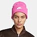 NIKE U Nk Peak Beanie Tc FUT L, Playful Pink/White, One Size