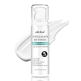 Instant Face Lift Cream - Face and Neck Firming and Tightening Cream with Collagen & Retinol, 6-in-1 Hydrating Neck Firming C-ream | Fast-Absorbing, Visibly Smoothing Lines