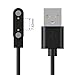 Meliya Smart Watch Charger Magnetic 2 Pin Cable for Fitness Tracker, Da Fit Watch Charger, Replacement SmartWatch Accessories Charging Cable, Contact pin spacing 7.62 mm