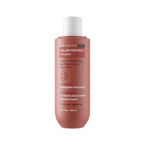 Image of Bare Anatomy Hair Colour Protect Shampoo | Retains Colour Upto 8 Weeks | Repairs Damage With Amino Acid & Quinoa Protein | Sulphate & Paraben Free | For Dry & Frizzy Coloured Hair 8.8 Floz