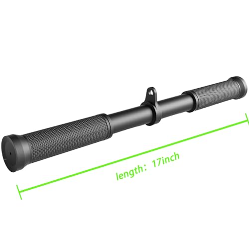Image of Kinglotus Straight Bar LAT Pull Down Cable Attachment,Tricep Press Down Bar Bodybuilding Strength Training Attachments.LAT Exercise Machine Attachment.