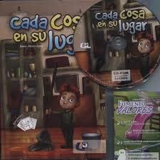 Paperback Cada cosa en su lugar (Libro+CD rom) [Spanish] Book