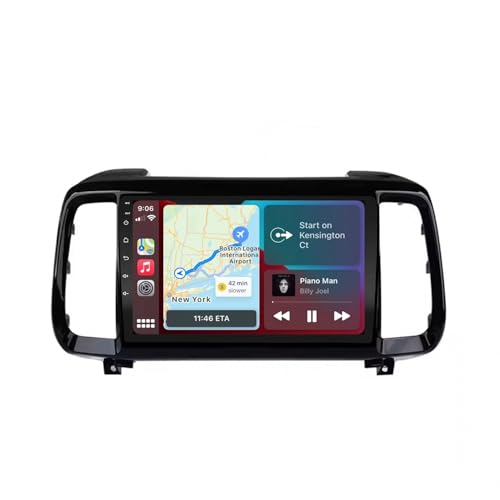 Radio coche 2 DIN con pantalla espejo para Hyundai IX35 2018, manos libres Bluetooth y Siri