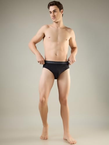 Image of Park Avenue Men Regular Fit Solid Pattern Pure Cotton Brief