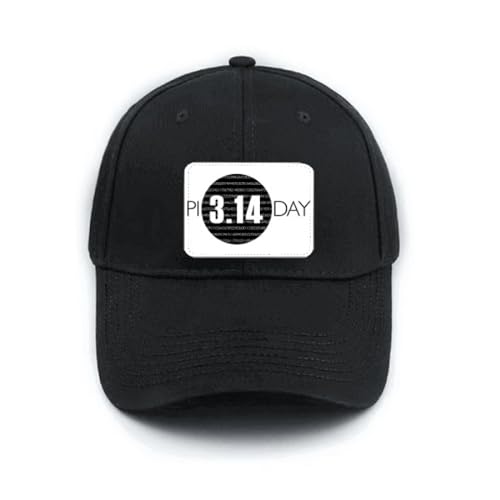 Casquette baseball noire Pi Day pour vos sorties urbaines