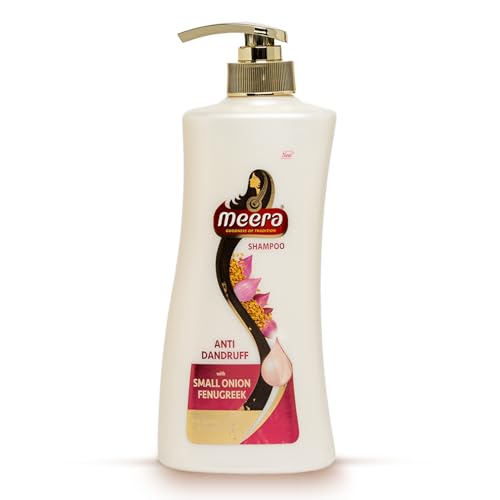 Meera Anti Dandruff Shampoo, With Goodness Of Small Onion and Fenugreek, For Men And Women, 650ml.