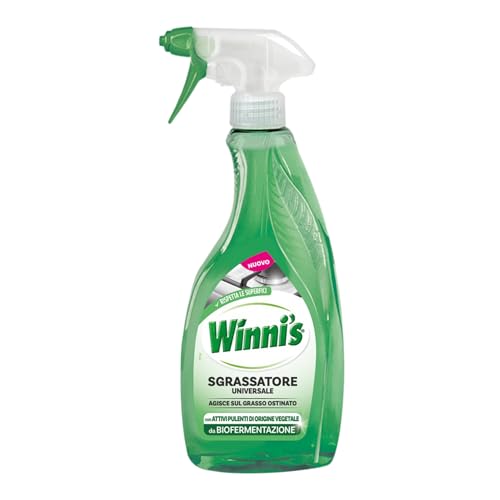 Winni's Sgrassatore Spray Universale Multisuperficie Ipoallergenico, 500 ml