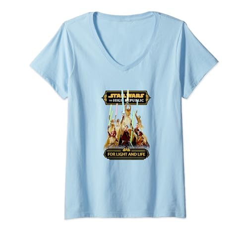 Star Wars High Republic t-shirt femme coupe flatteuse fini les hauts amples