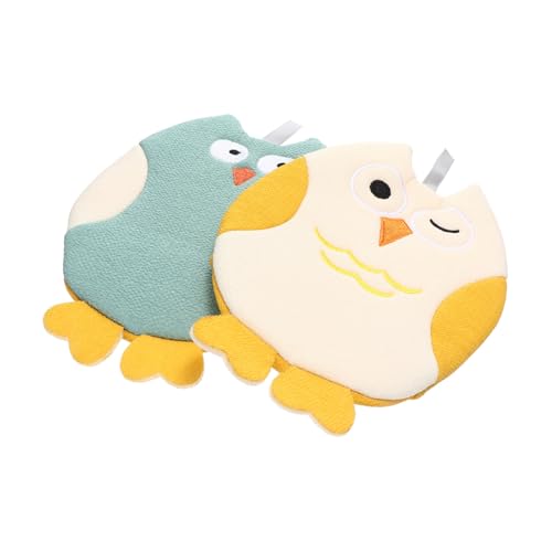 Éponge de bain hibou Healeved pour rendre le rituel de la douche des petits ludique