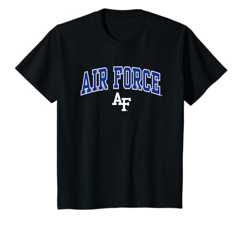 Kids Air Force Falcons Kids Arch Over Black Officially Licensed T-Shirt