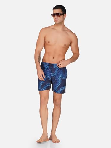 Image of NEVER LOSE Mens 5 inch Swim Trunks with Zipper Pockets Quick Dry Beach Board Shorts for Men Swimsuit Swimwear with Mesh Lining