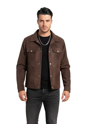 Image of The Indian Garage Co Men Slim Fit Long Sleeves Polo Collar Solid Jacket