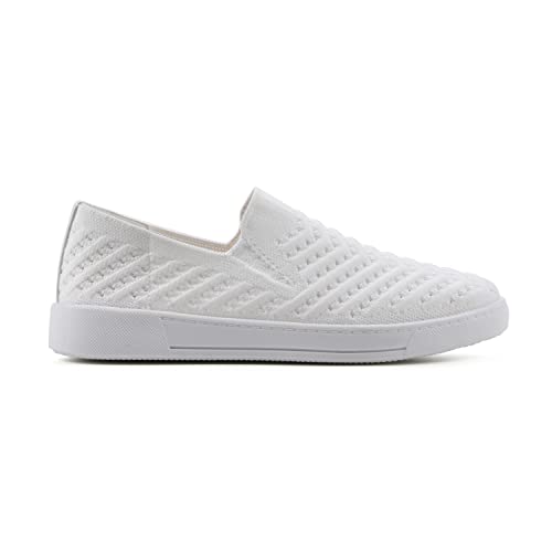 Image of White Mountain Women's Courage Stretch-Knit Slip-On Sneaker