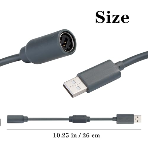 USB Breakaway Cable for Logitech G920 G923 G27 G29 Driving Force & Thrustmaster Ferrari 458 Spider Racing Wheel Cord, Guitar Hero & Xbox USB Plug