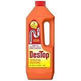 DESTOP – Gel Déboucheur Puissant pour Cuisine, Action Rapide et Efficace (Flacon 1L) - Le Lot De 3