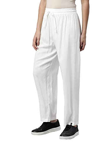 Image of TWIN BIRDS Kurti Pant for Women | Soft Viscose Fabric Trousers | Relaxed Fit | Functional Pocket | Daily Ethnic & Casual Wear