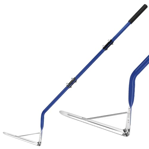 YOWPSY Blade Grass Cutter & Weed Sling Blade for Tall Grass and Overgrown Weeds, Stainless Steel Reinforcement Bar.