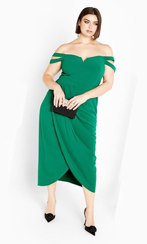 Image of City Chic Women's Plus Size Rosa Love Dress