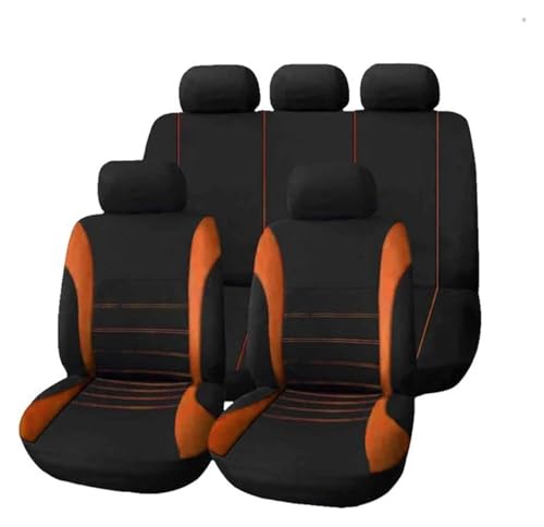 Funda para asiento Mercedes W124 W210 W123 que protege la tapicería con soporte ergonómico de 9 piezas