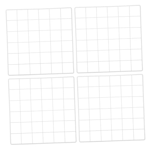 Alipis Wire Grid Panel Display Rack 4pcs Wall-mounted Storage Modern Design for Retail Artwork Jewelry Display