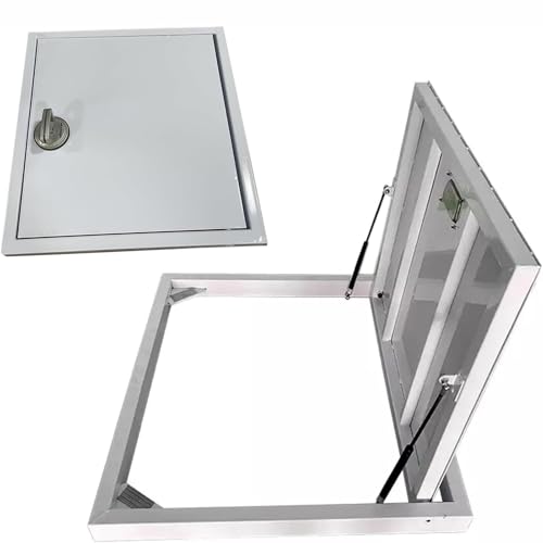Trampilla de suelo para sótano transitable puerta de acceso acero espacios restringidos 2