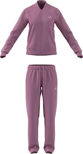 adidas Damen ESSENTIALS 3-STRIPES TRACKSUIT, st tropic bloom, L