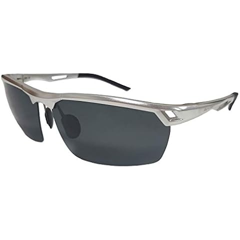 Macro Giant Sport Sunglasses, Polarized, 100% UV protection, UV 400 with case, Al-Mg, Men, Travel, Fashion, for Cycling Fishing, Golf Cover