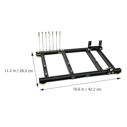 Soporte para computadora Vaguelly Air con excelente fabricación, alto rendimiento y diseño estable para chasis ATX, compatible con fuente de poder única y SSD miniatura 2