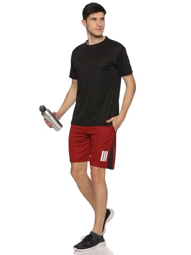 Image of Polyester Sports Shorts for Boys & Girls with Zipper Pockets