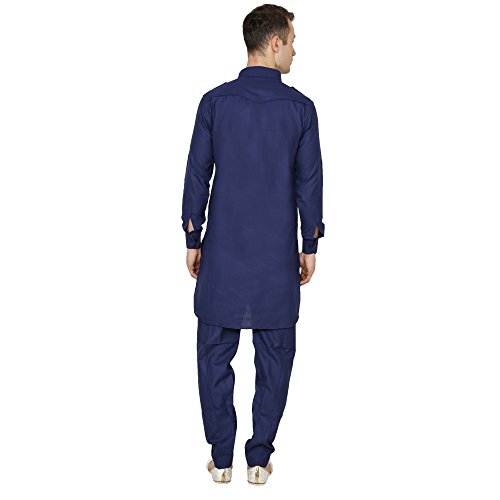 Image of Royal Kurta Men's Cotton Pathani Suit