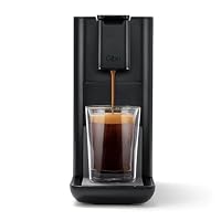 Tchibo Qbo ICONIC Premium Kapselmaschine inkl. 16 recyclebare Qbo Kapseln für Espresso, Caffè und Caffè Grande, kompaktes, innovatives Design, Dark Chrome – Ansicht 2