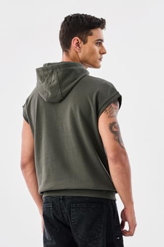 Image of SNITCH Men Casual Hoodie| Oversized Fit Hooded Neckline with Graphic Print & Long Sleeve| Soft Cotton-Polyester Blend for Daily Winter Wear & Streetwear